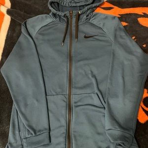 Nike Dri-Fit Zip Up Training Hoodie Size (M) Teal